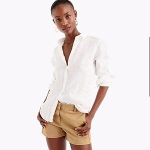💎SOLD💎J. CREW the Perfect Shirt Baird McNutt 100% Irish Linen Button Down